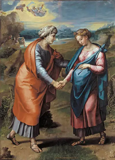 Die Begegnung Maria mit Elisabeth Raffael
